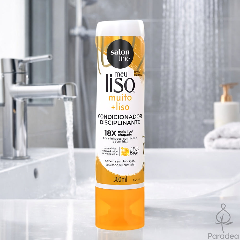 Salon Line Meu Liso muito + liso - Balsamo capelli lisci 300ml