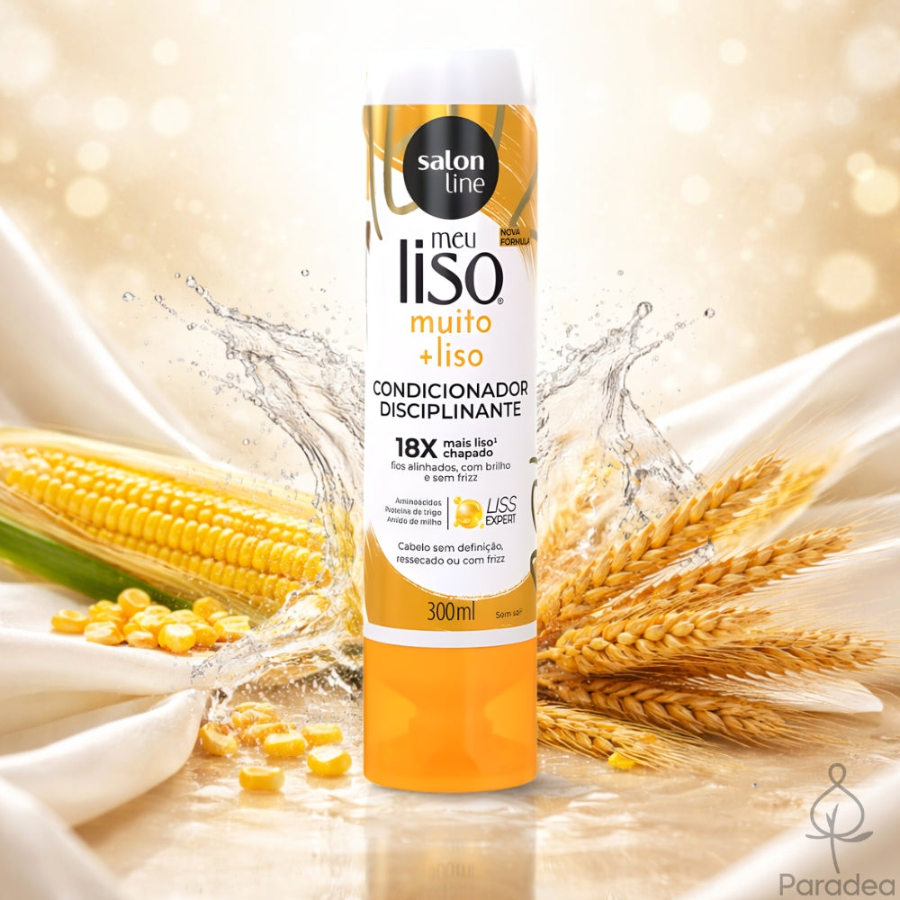 Salon Line Meu Liso muito + liso - Balsamo capelli lisci 300ml