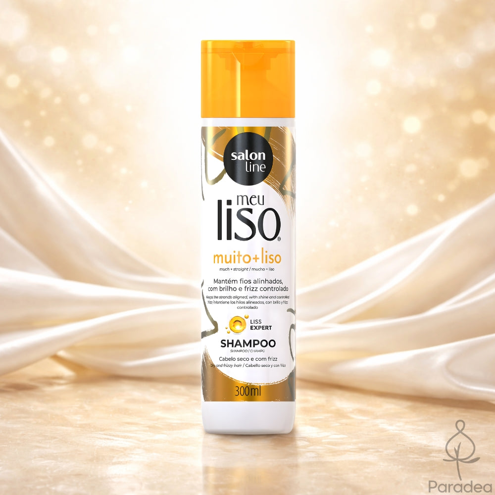 Salon Line Meu Liso muito + liso - Shampoo capelli lisci 300ml