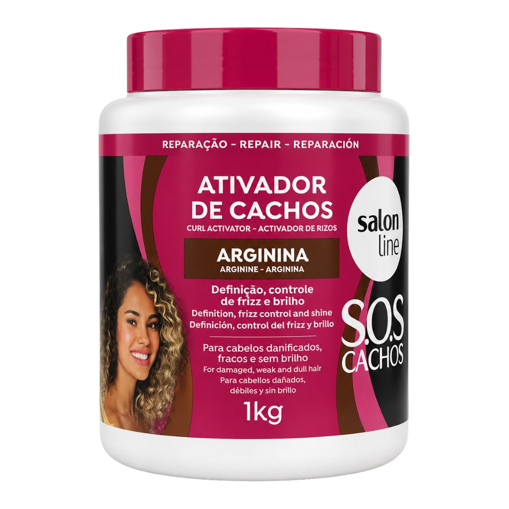 Salon Line S.O.S Cachos Arginina Ativador de Cachos - Attivatore di ricci 1kg