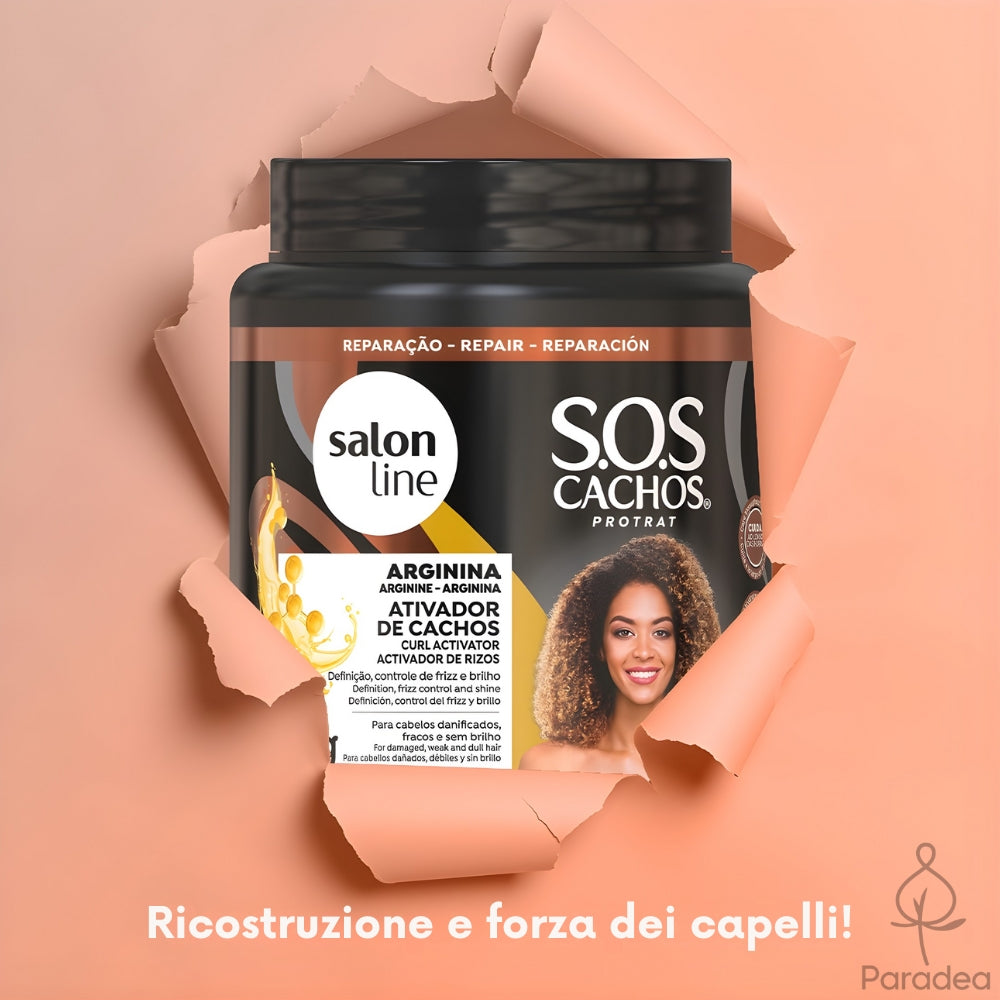 Salon Line S.O.S Cachos Arginina Ativador de Cachos - Attivatore di ricci 1kg