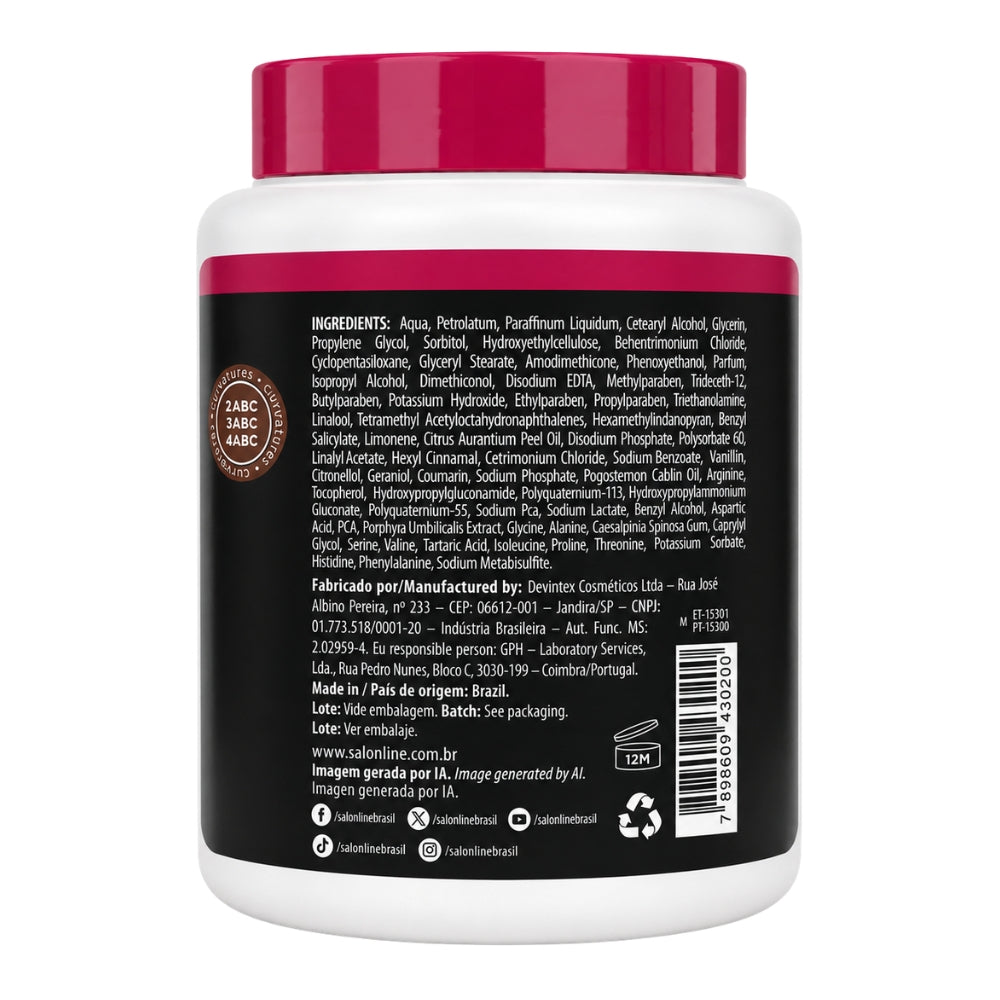 Salon Line S.O.S Cachos Arginina Ativador de Cachos - Attivatore di ricci 1kg
