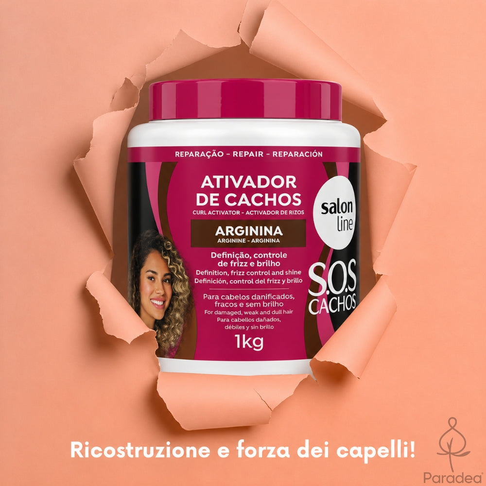 Salon Line S.O.S Cachos Arginina Ativador de Cachos - Attivatore di ricci 1kg