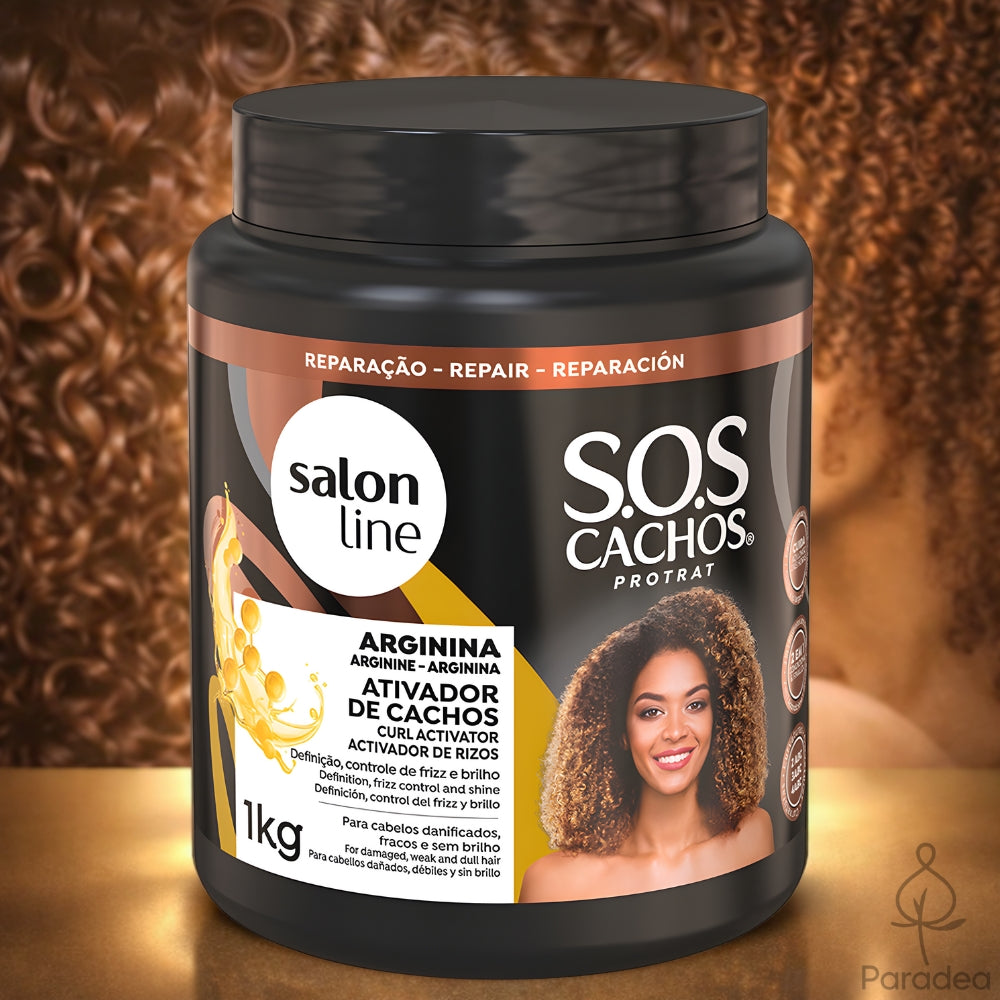 Salon Line S.O.S Cachos Arginina Ativador de Cachos - Attivatore di ricci 1kg