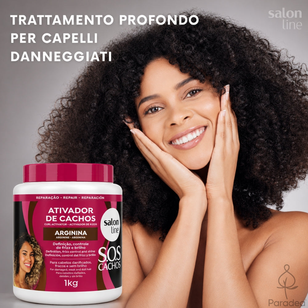 Salon Line S.O.S Cachos Arginina Ativador de Cachos - Attivatore di ricci 1kg