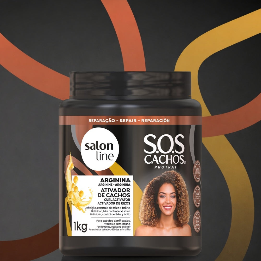 Salon Line S.O.S Cachos Arginina Ativador de Cachos - Attivatore di ricci 1kg