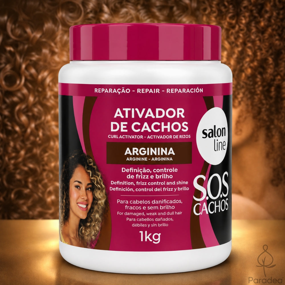 Salon Line S.O.S Cachos Arginina Ativador de Cachos - Attivatore di ricci 1kg