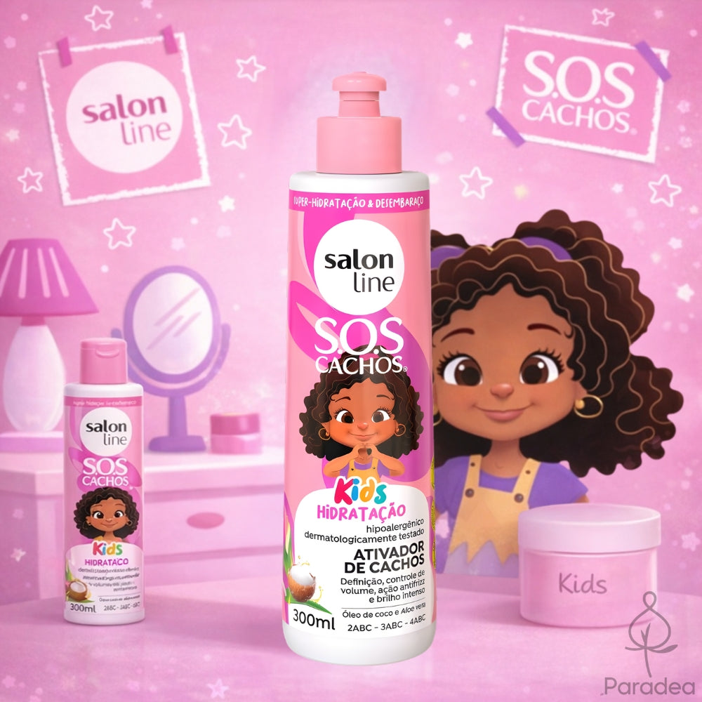 Salon Line S.O.S Cachos Kids Ativador de Cachos - Attivatore di ricci 300ml