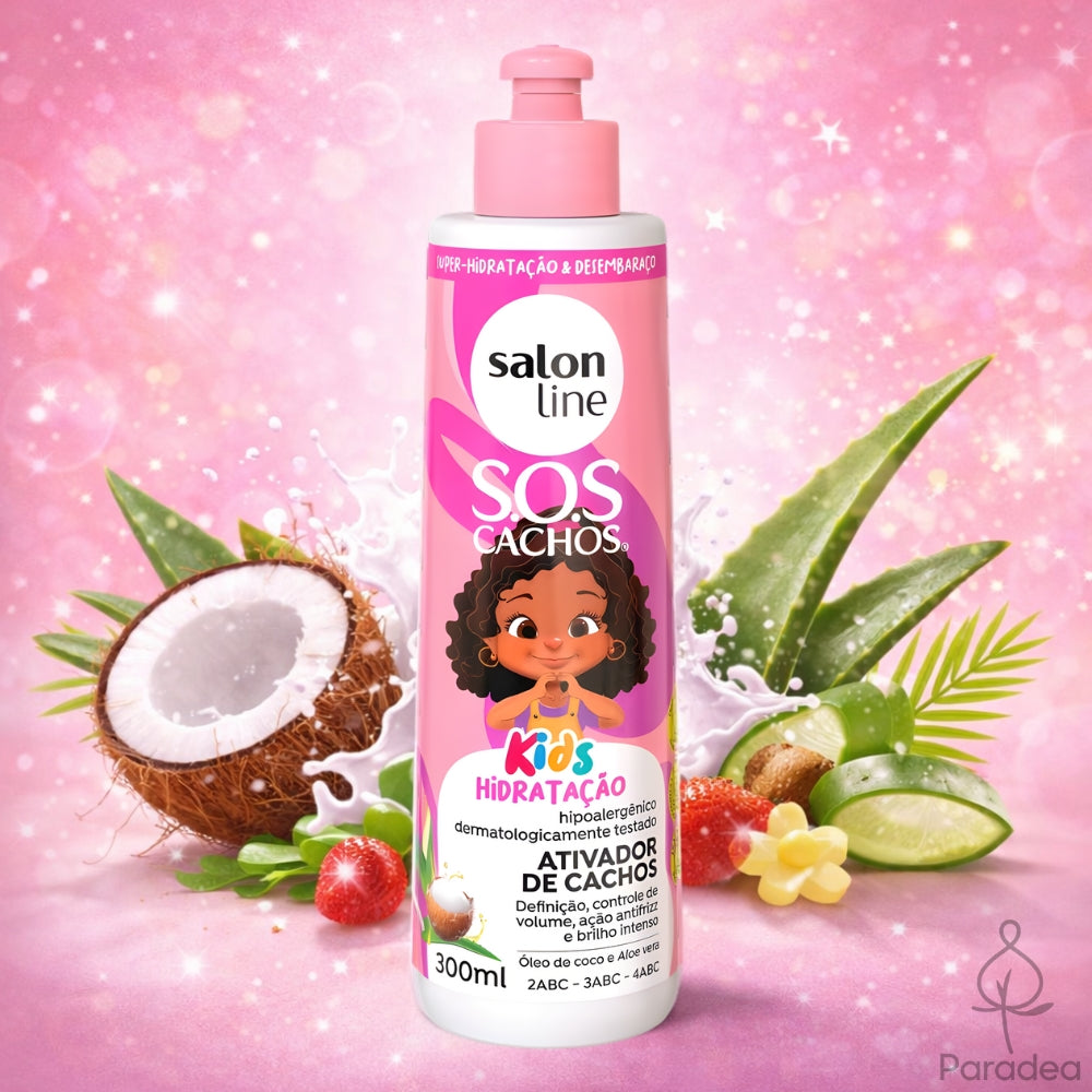 Salon Line S.O.S Cachos Kids Ativador de Cachos - Attivatore di ricci 300ml
