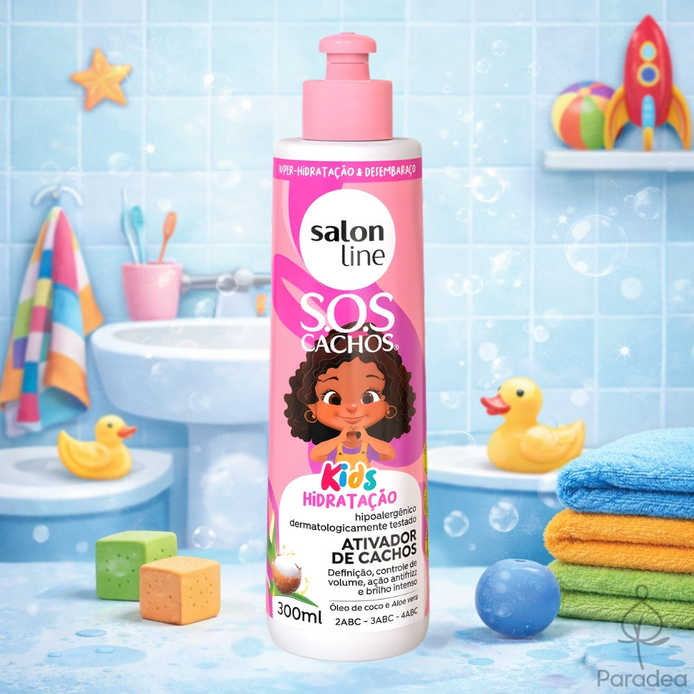 Salon Line S.O.S Cachos Kids Ativador de Cachos - Attivatore di ricci 300ml