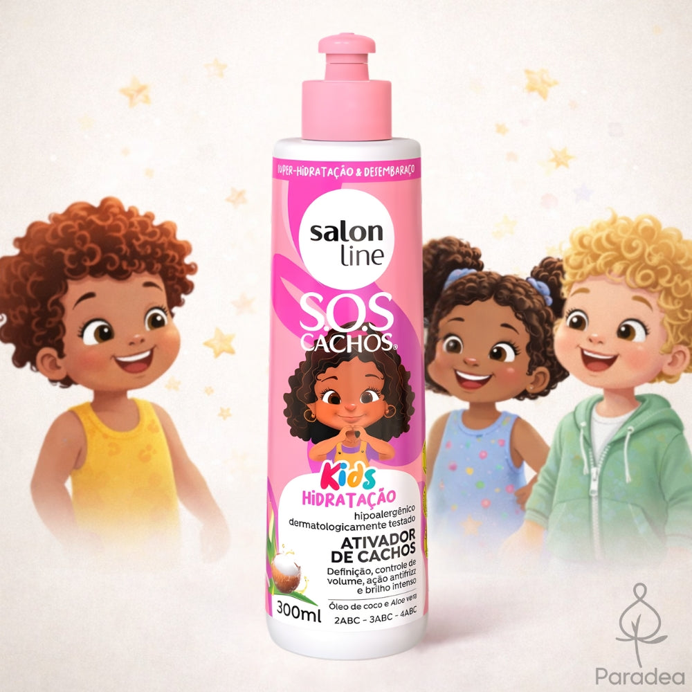 Salon Line S.O.S Cachos Kids Ativador de Cachos - Attivatore di ricci 300ml