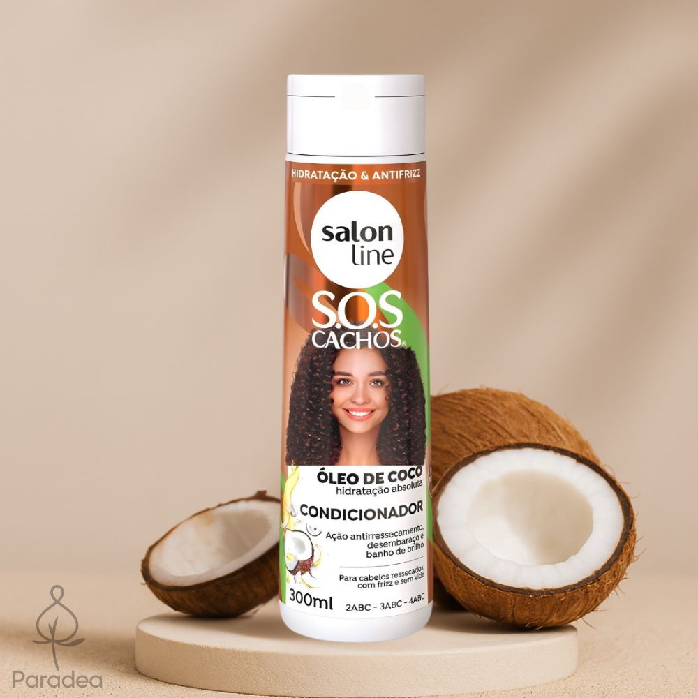 Salon Line S.O.S Cachos Óleo de Coco - Balsamo 300ml