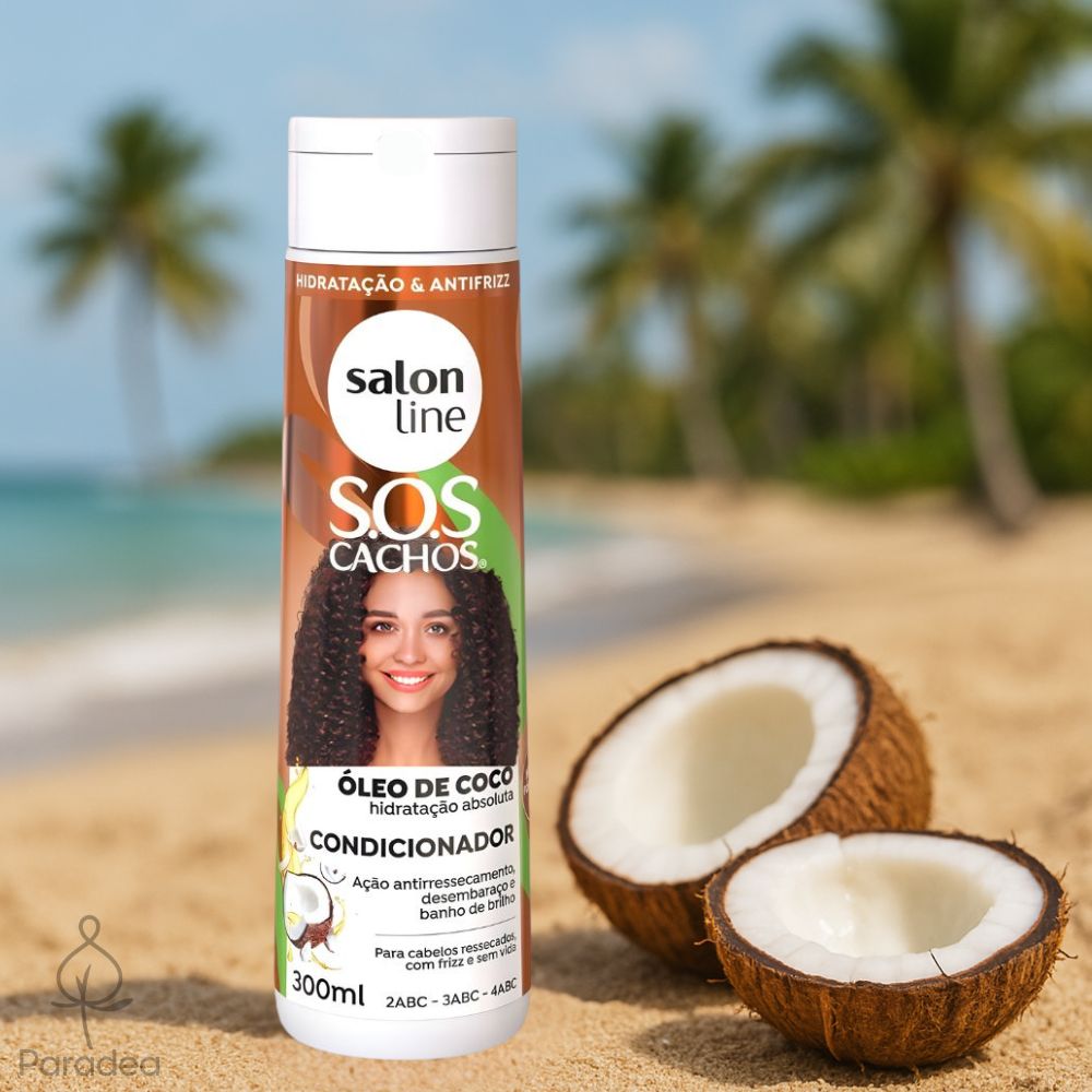 Salon Line S.O.S Cachos Óleo de Coco - Balsamo 300ml