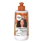 Salon Line S.O.S Cachos Óleo de Coco Creme para pentear - Crema districante 300ml