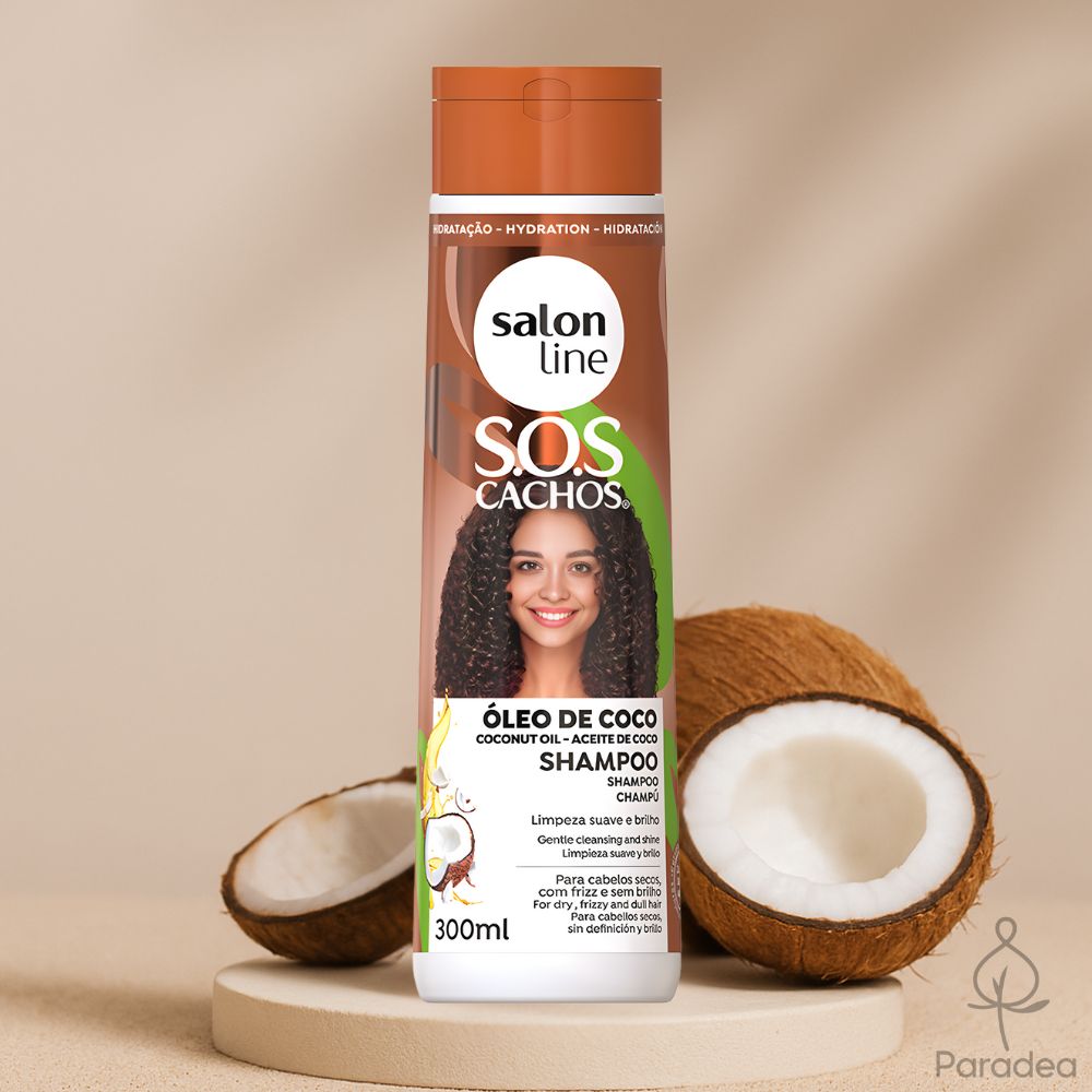 Salon Line S.O.S Cachos Óleo de Coco - Shampoo 300ml