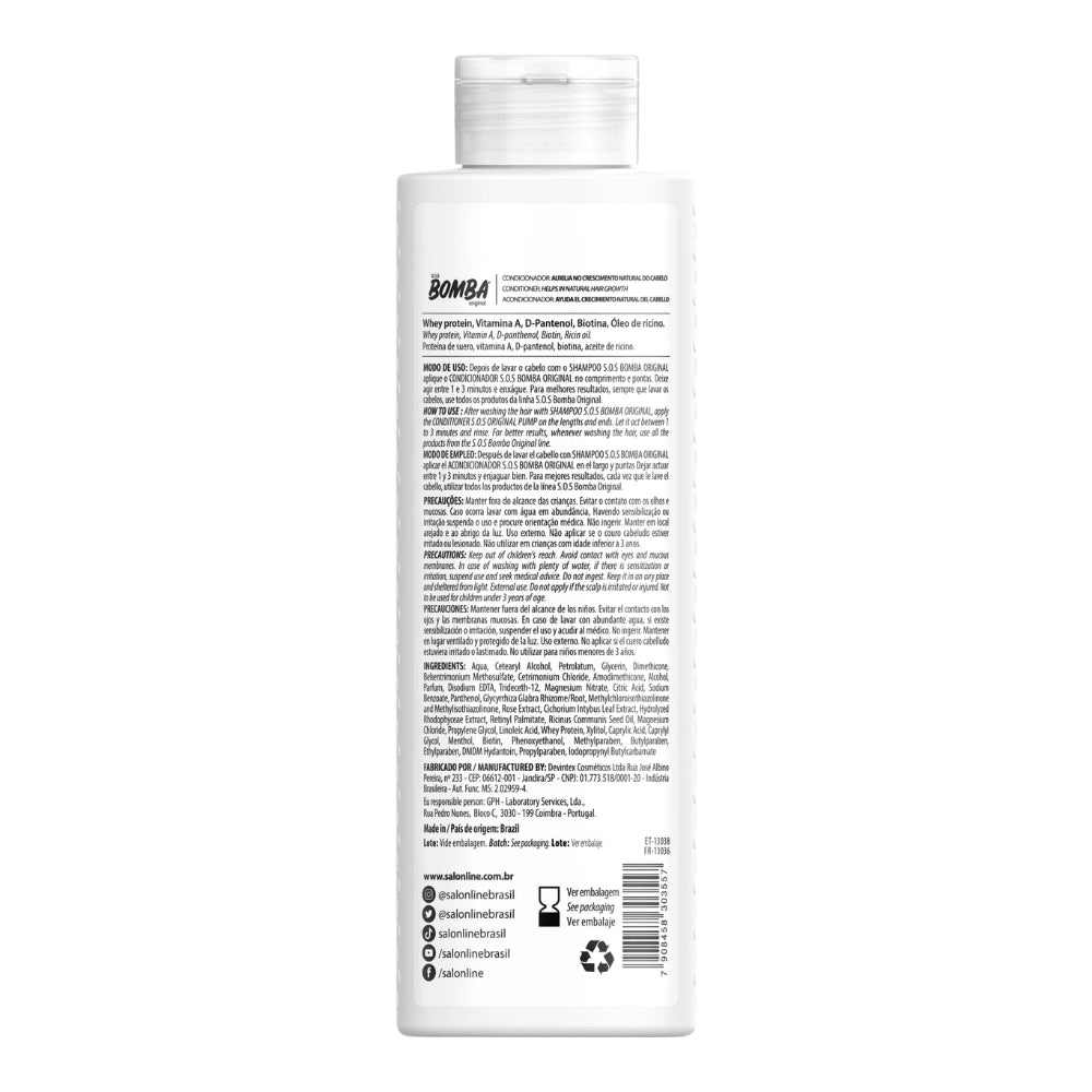 Salon Line SOS Bomba - Balsamo crescita capelli 300ml