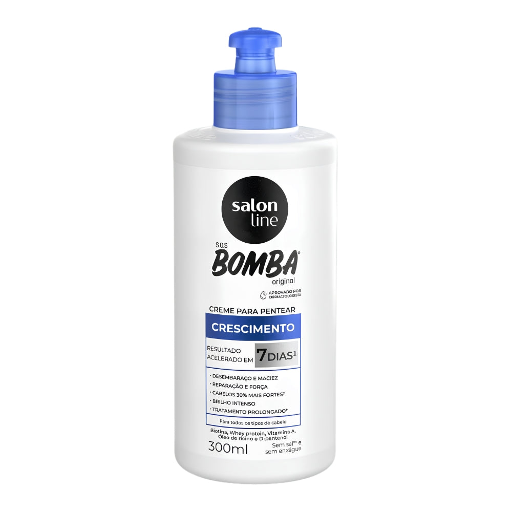 Salon Line SOS Bomba Creme para Pentear - Crema districante rinforzante 300ml