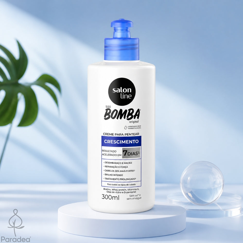 Salon Line SOS Bomba Creme para Pentear - Crema districante rinforzante 300ml