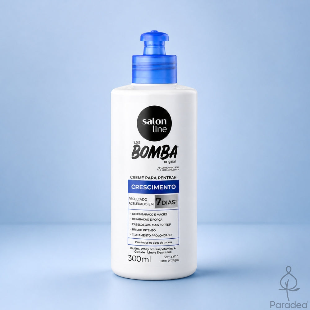 Salon Line SOS Bomba Creme para Pentear - Crema districante rinforzante 300ml