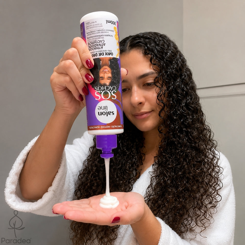 Salon Line S.O.S Cachos Mix de Óleos Ativador de Cachos - Attivatore di ricci 300ml