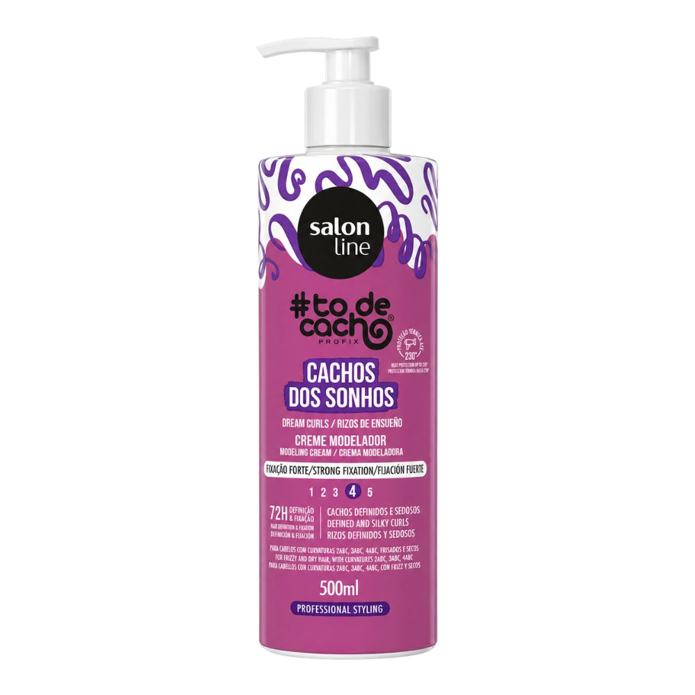 Salon Line #todecacho Cachos dos Sonhos Creme Modelador Forte - Crema modellante ricci 500ml