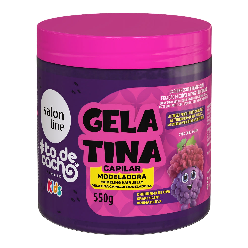 Salon Line #todecacho Uva Kids Gelatina Modeladora - Gel modellante ricci 550gr