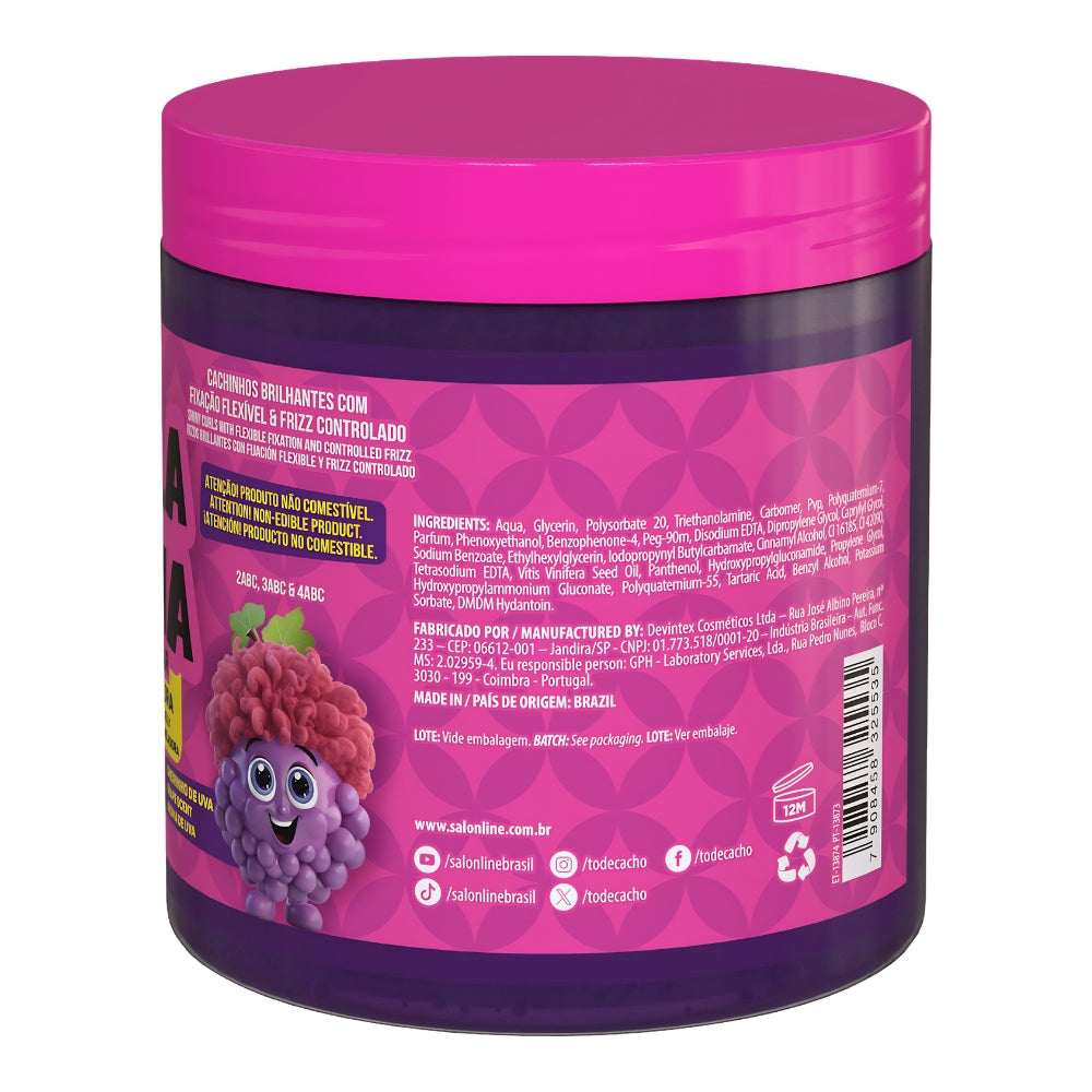 Salon Line #todecacho Uva Kids Gelatina Modeladora - Gel modellante ricci 550gr