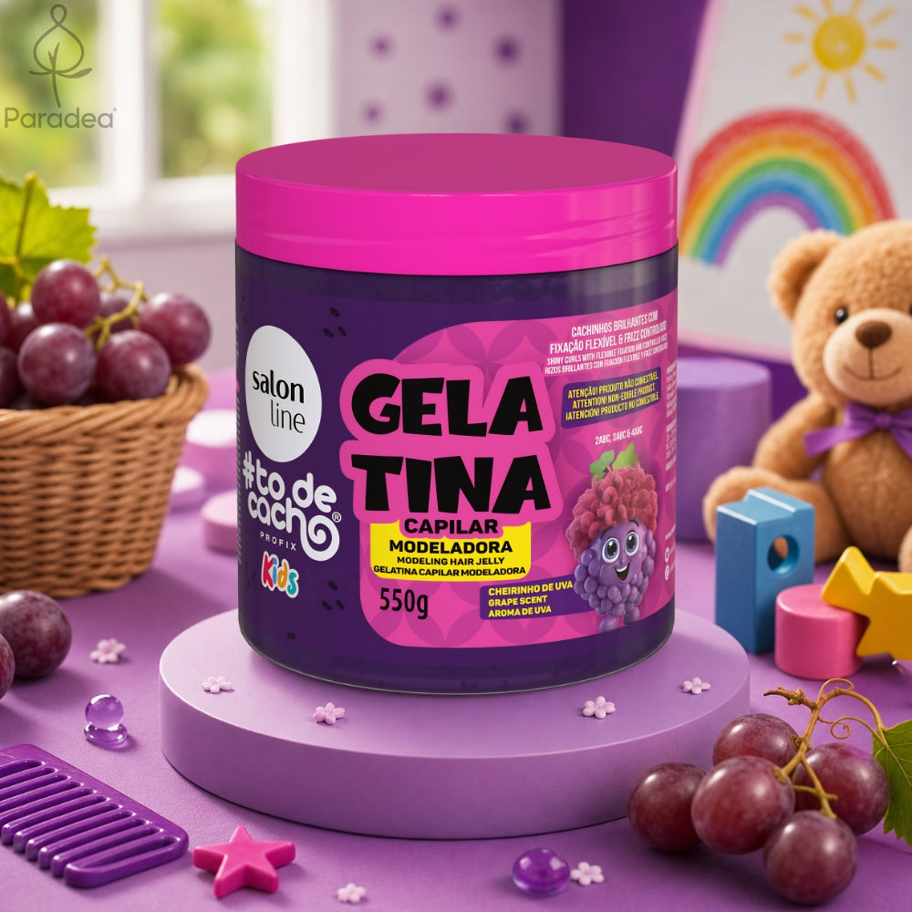 Salon Line #todecacho Uva Kids Gelatina Modeladora - Gel modellante ricci 550gr
