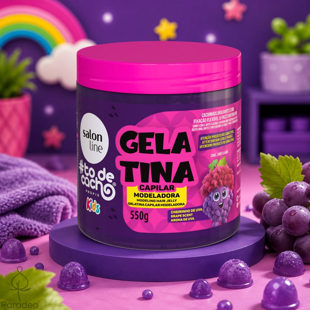 Salon Line #todecacho Uva Kids Gelatina Modeladora - Gel modellante ricci 550gr