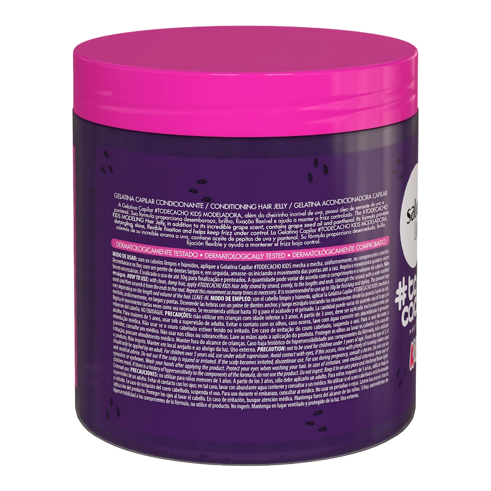 Salon Line #todecacho Uva Kids Gelatina Modeladora - Gel modellante ricci 550gr
