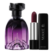 O Boticário Geschenkset – Floratta Fleur d'Éclipse &amp; Make B. Fashion Berry cremiger Lippenstift