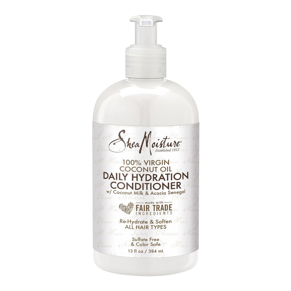 Shea Moisture 100% Virgin Coconut Oil Daily Hydration Conditioner - Balsamo idratante 384ml