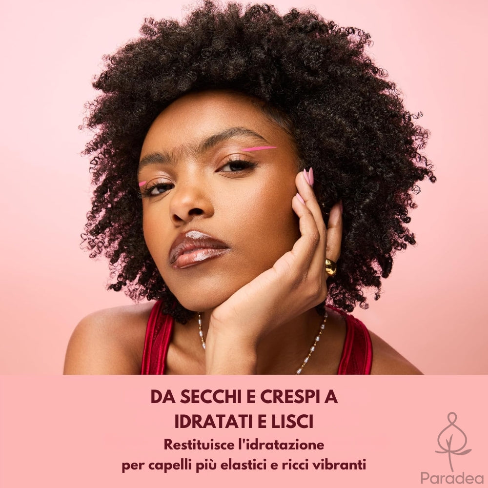 Shea Moisture Coconut & Hibiscus Curl & Shine - Balsamo idratante capelli ricci 384ml