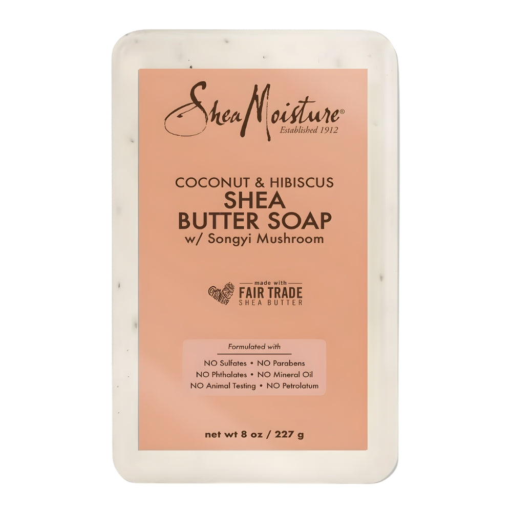 Shea Moisture Coconut & Hibiscus Shea Butter Soap - Saponetta idratante