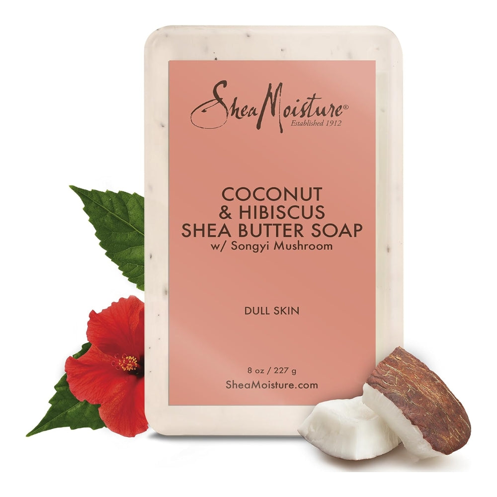 Shea Moisture Coconut & Hibiscus Shea Butter Soap - Saponetta idratante