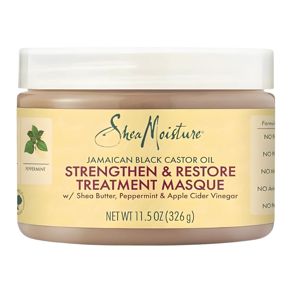 Shea Moisture Jamaican Masque – Maschera rinforzante capelli 326gr
