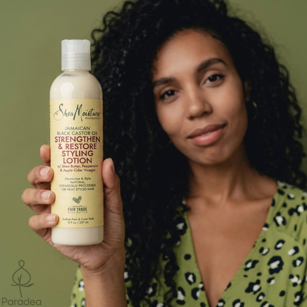 Shea Moisture Jamaican Black Castor Oil Styling Lotion - Lozione styling 237ml