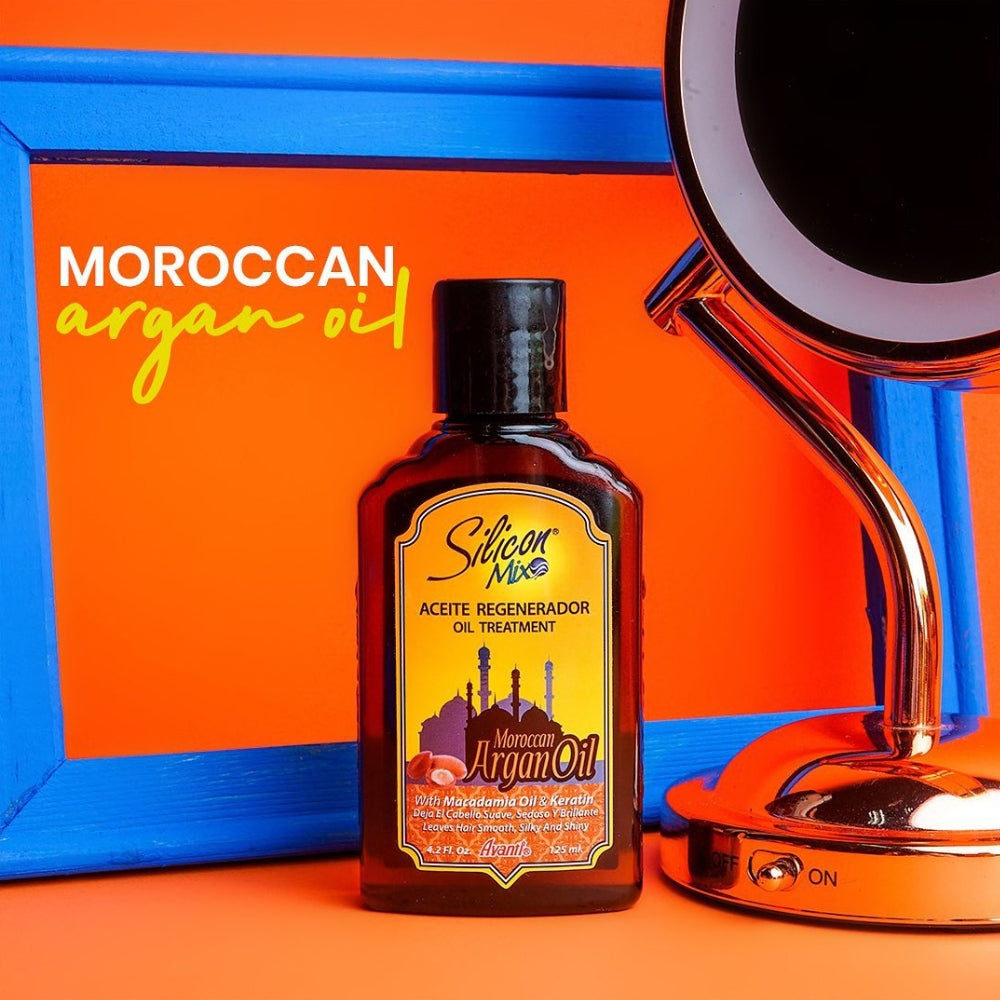 Silicon Mix Moroccan Argan Oil Aceite Regenerador - Olio rigenerante 125ml