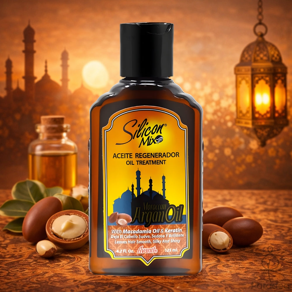 Silicon Mix Moroccan Argan Oil Aceite Regenerador - Olio rigenerante 125ml
