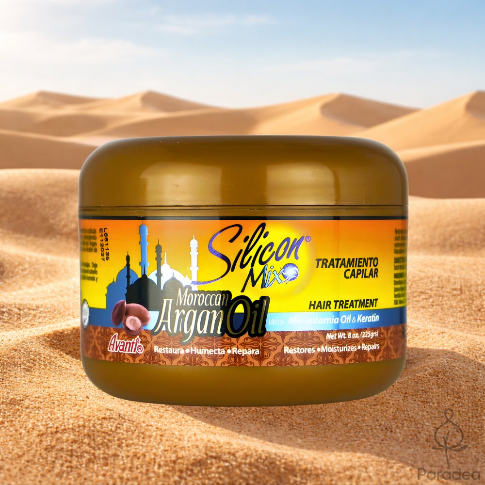 Silicon Mix Moroccan Argan Oil Tratamiento Capilar - Trattamento capelli secchi 225gr