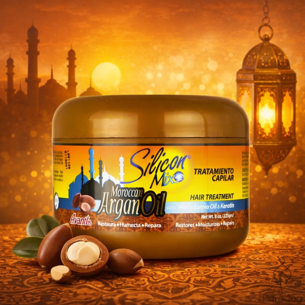 Silicon Mix Moroccan Argan Oil Tratamiento Capilar - Trattamento capelli secchi 225gr