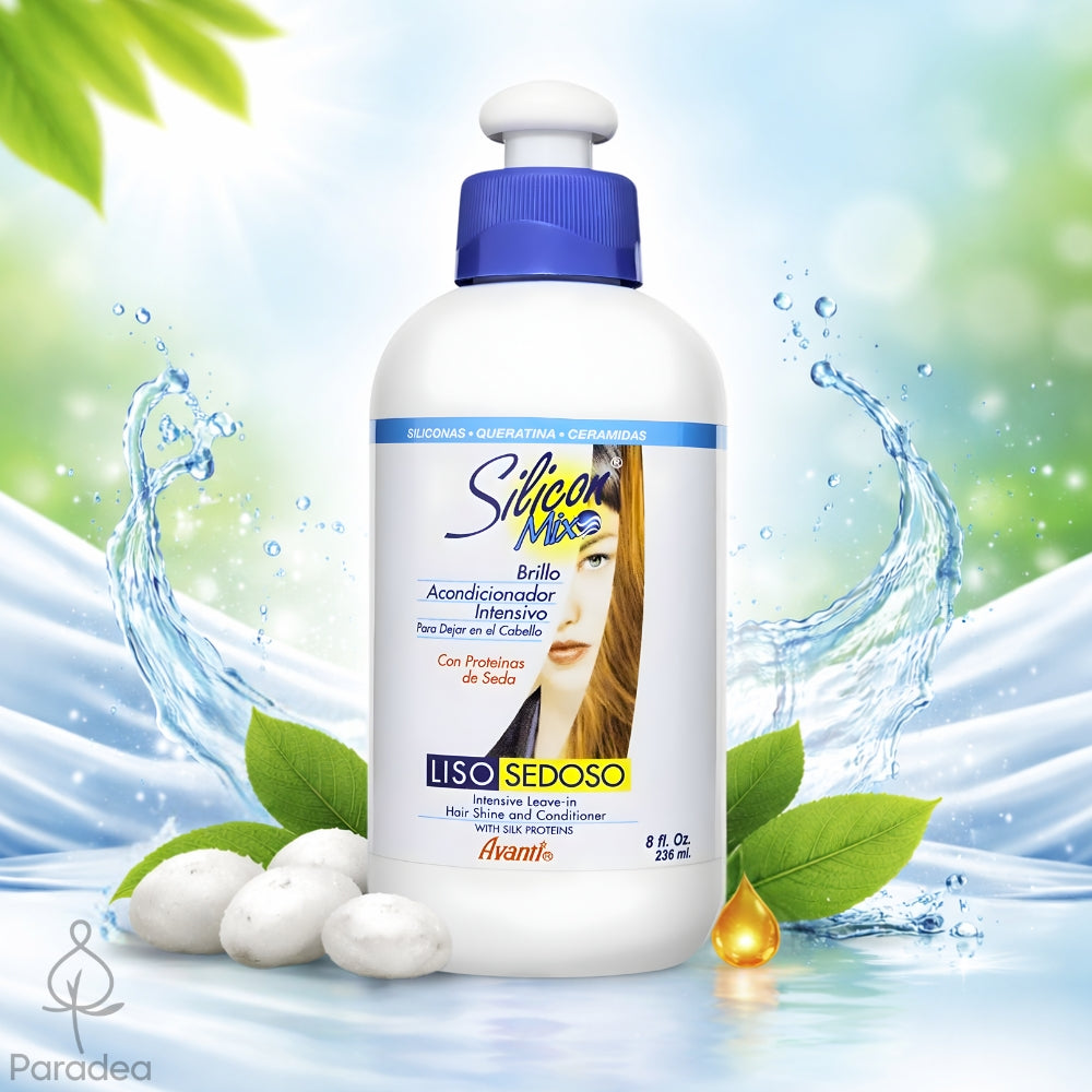 Silicon Mix Liso Sedoso Acondicionador intensivo - Leave-in capelli lisci 236ml
