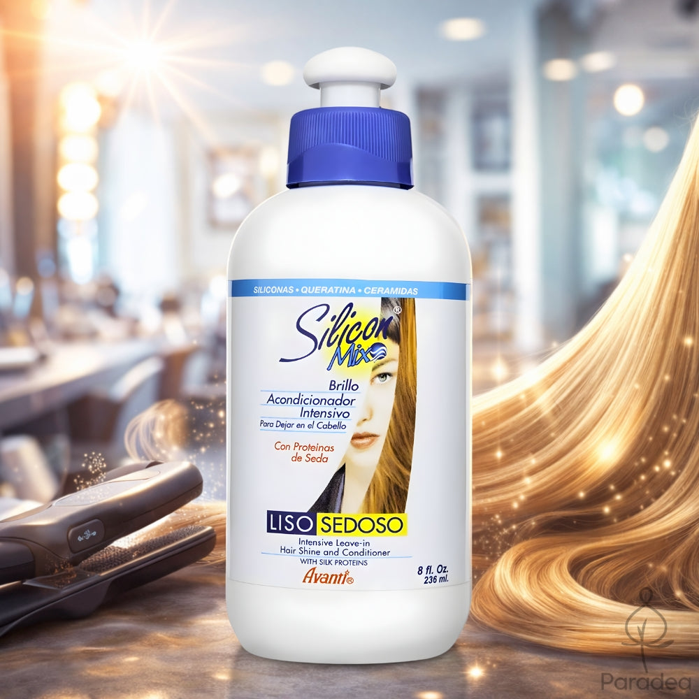 Silicon Mix Liso Sedoso Acondicionador intensivo - Leave-in capelli lisci 236ml