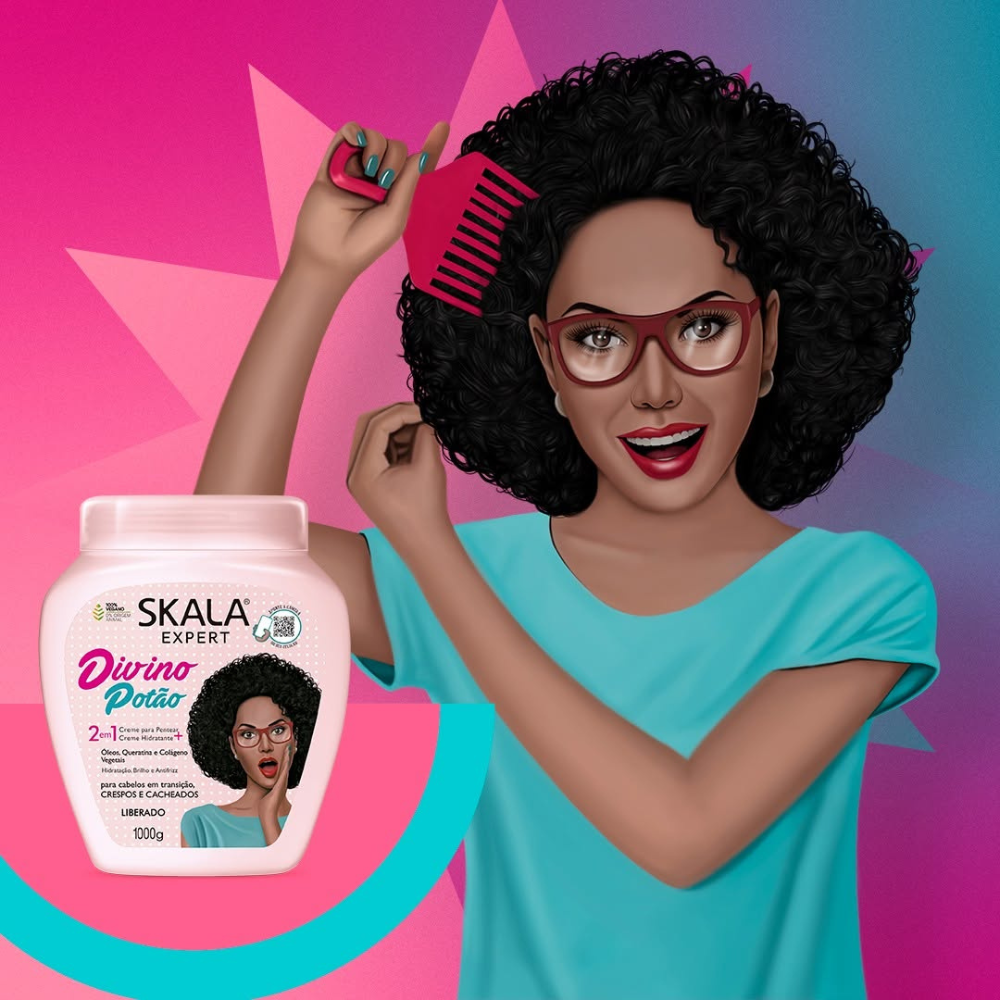 SKALA Expert Divino Potão - Crema 2 in 1 per capelli 1kg