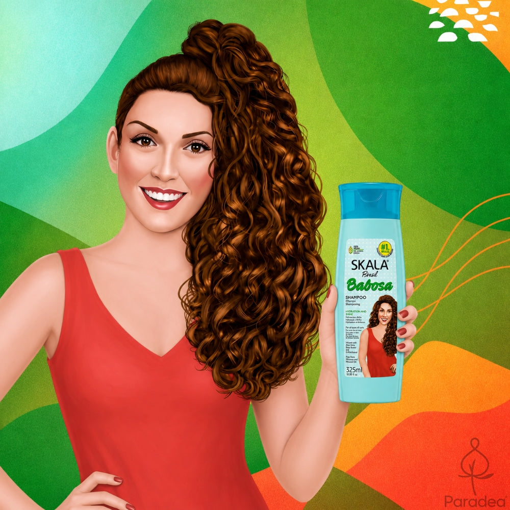 Skala Babosa - Shampoo Idratante Capelli Ricci 325ml