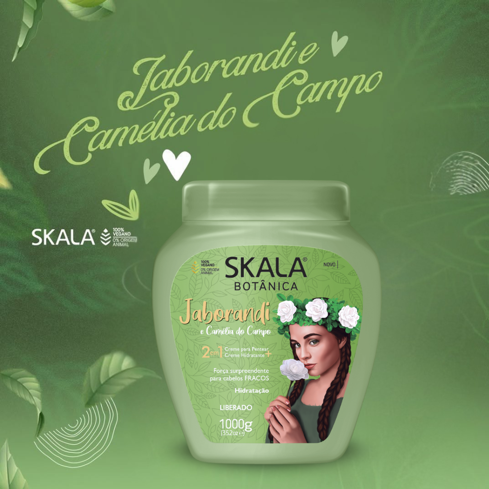 SKALA Botânica Jaborandi Creme de Tratamento - Crema 2 in 1 per capelli Jaborandi 1kg