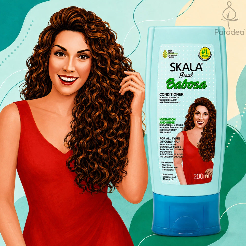 Skala Condicionador Babosa - Balsamo Idratante Capelli Ricci 200ml