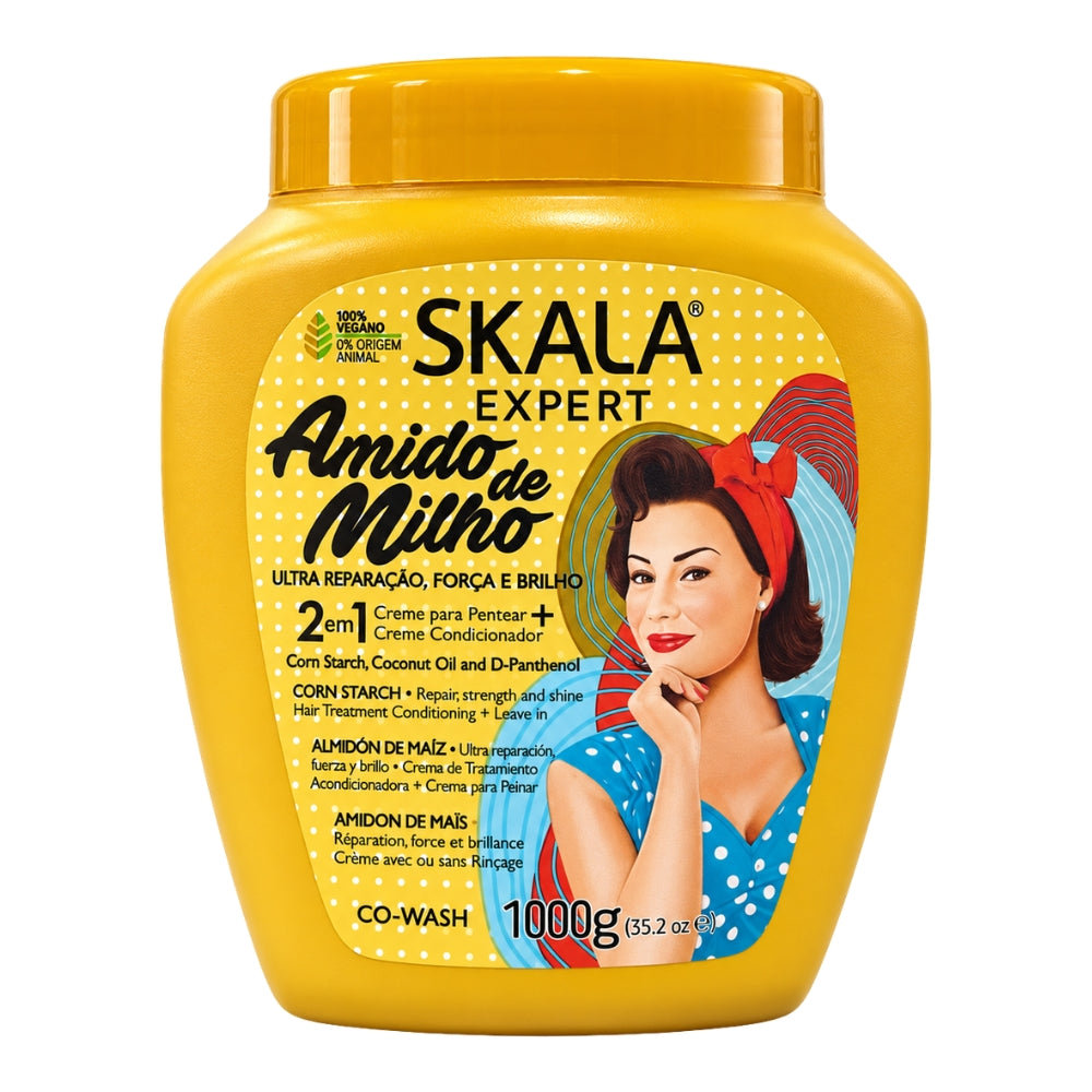 Skala Creme de Tratamento Amido de Milho – Haarbehandlungscreme 2 in 1 1 kg