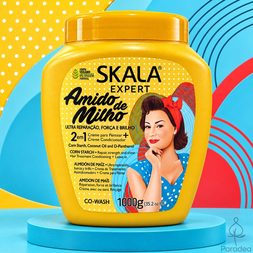 Skala Creme de Tratamento Amido de Milho – Haarbehandlungscreme 2 in 1 1 kg