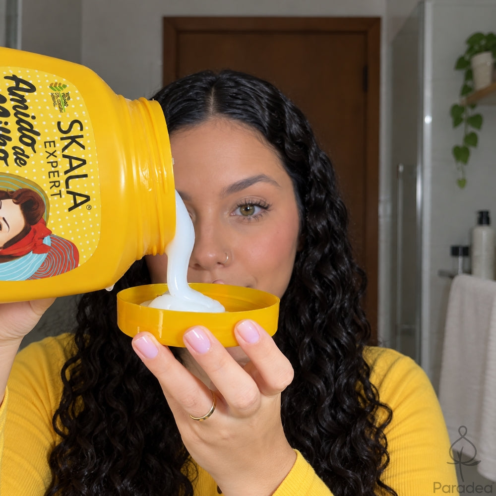 Skala Creme de Tratamento Amido de Milho - Crème de traitement capillaire 2 en 1 1kg
